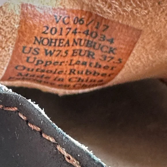 Olukai Nohea nubuck black leather convertible slip on loafer/shoe. Size 7.5 - Picture 9 of 9